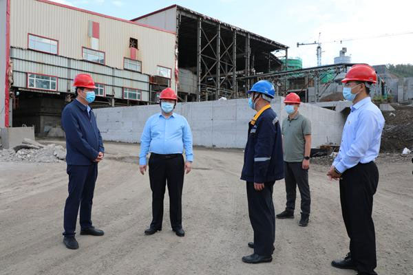 市委書記岳國棟深入國森礦業開展實地調研